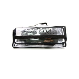 Neceser transparente cuatro bolsillos