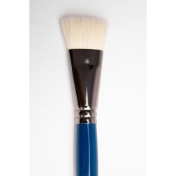 Pincel recto plano rostro de pelo de cabra | VENDETTA