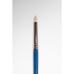 Pincel redondo ojo corto de pelo de cabra | VENDETTA